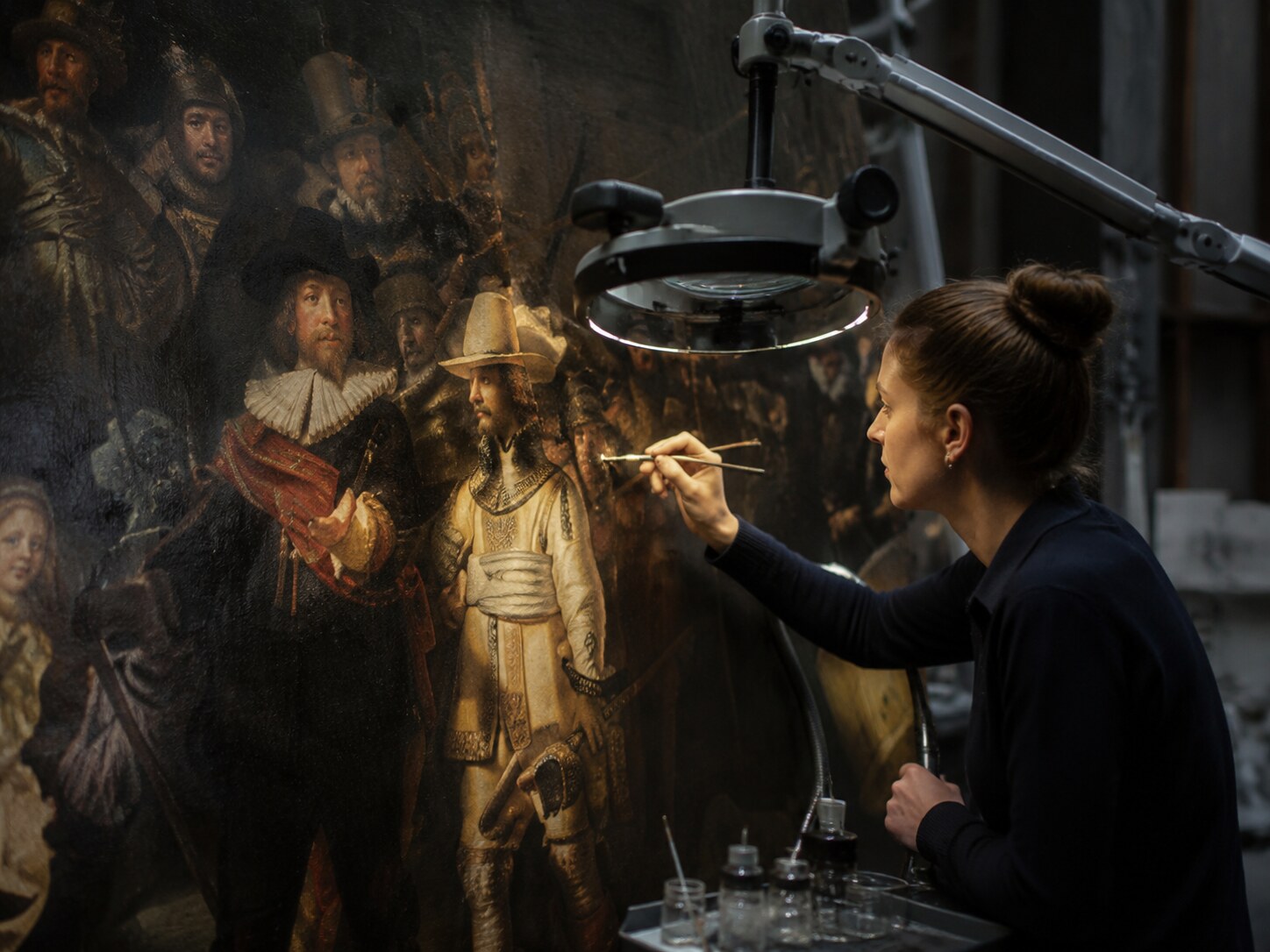 A brush with painting’s history
