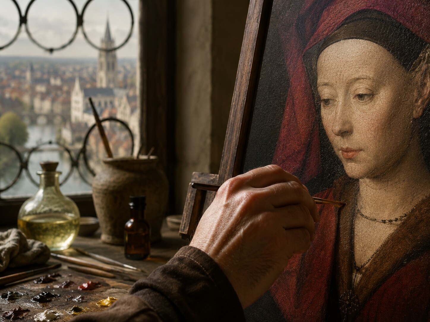 A maestro of detail long before Leonardo